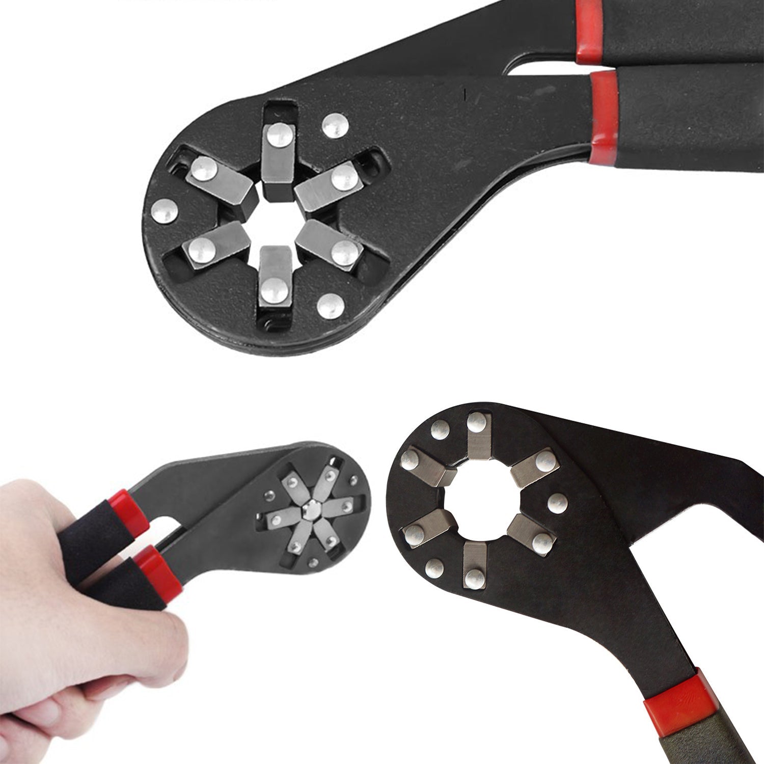 9062 Multi-Function Hexagon Universal Wrench Adjustable Bionic Plier Spanner Repair Hand Tool (Small) Single Sided Bionic Wrench Household Repairing Wrench Hand Tool DeoDap 9062 Multi-Function Hexagon Universal Wrench Adjustable Bionic Plier Spanner Repair Hand Tool (Small) Single Sided Bionic Wrench Household Repairing Wrench Hand Tool DeoDap